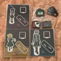 Ib 公式グッズ バッグチャーム イヴ ギャリー メアリー セット 激レア Ib 公式グッズ バッグチャーム イヴ ギャリー メアリー セット