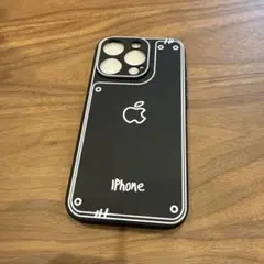 iPhone 15 pro用ブラックソフトケース