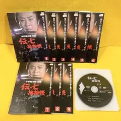 新品ケース DVD 「 伝七捕物帳 」 全9巻 中村梅之助 人気時代劇シリーズ 新品ケース DVD 「 伝七捕物帳 」 全9巻 中村梅之助 人気時代劇