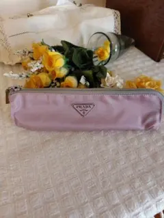 PRADA　プラダ　ペンケース　ポーチ　ラベンダー　ピンク