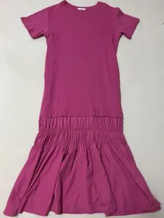 emmiドッキングTシャツワンピース サイズ0 ピンク