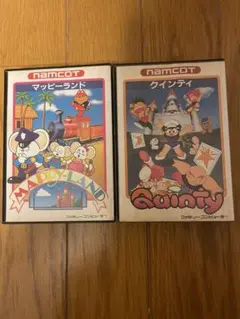 namcot マッピーランドとクインティ　2個セット