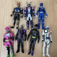 仮面ライダー ソフビフィギュア 7体セット