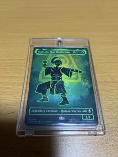 Toph, the First Metalbender Neon Foil