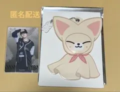 StrayKids ミニうちわキーホルダー ランダムフォトカード アイエン