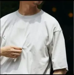 relume スムースシルケット TEE クルーネック半袖Tシャツ グレージュのサムネイル
