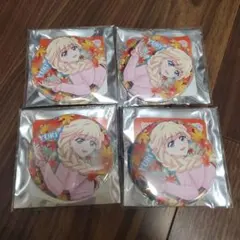 わんだふるぷりきゅあ　おでかけ紅葉　猫屋敷ユキ　缶バッジ