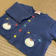 MIKI HOUSE ネイビー トレーナー