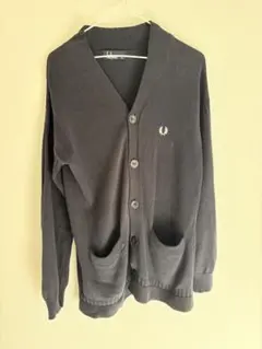 フレッドペリー カーディガン ネイビー