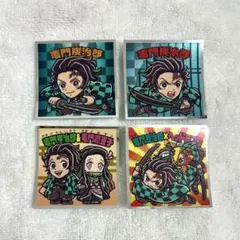 鬼滅の刃　ビックリマン　ステッカー　竈門炭治郎　ねずこ　ヘッドロココ　レア