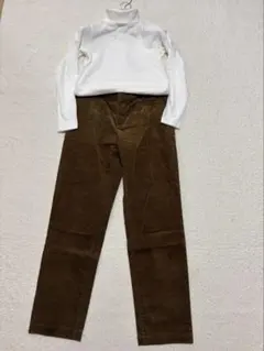 無印良品 コーディロイパンツ ブラウン Lサイズ