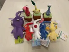 ピクミン　ぬいぐるみ　　8点セット