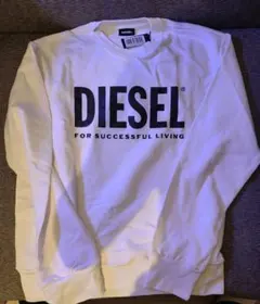 ディーゼル　スウェット　ホワイト