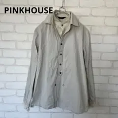 PINK HOUSE ピンクハウス ブラウス 2way 丸襟 ドット柄 - メルカリ