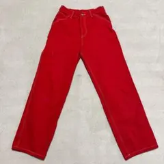 J.GALT レッド ストレートデニム 【S】