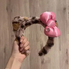 キャラクターカチューシャ ピンクリボン