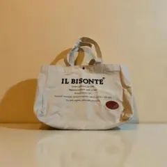 IL BISONTE ベージュ トートバッグ