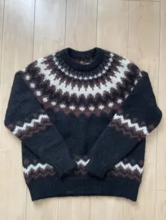2025AW✨バトナー MOHAIR NORDIC CREW NECK - メルカリ