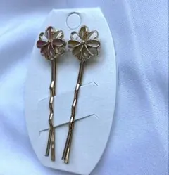 ヘアピン　セット　お花　フラワー　ヘアアクセサリー　ヘアアレンジ　新品