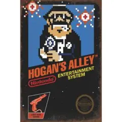 新品 HOGAN’S ALLEY 任天堂 ブリキ看板 レトロ ゲーム インテリア