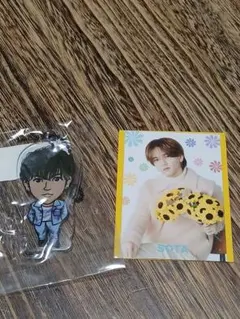 FANTASTICS 中島颯太 フォトカ クリアチャーム SUNFLOWER