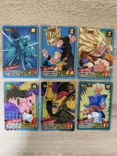 ドラゴンボールZ カードダス　スーパーバトル　6枚セット