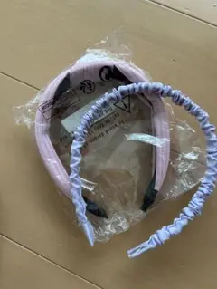 カチューシャ ピンク ラベンダー