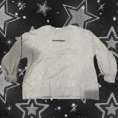 白 スウェット y2k 古着