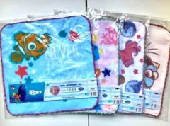 【新品】ディズニー ファインディング・ドリー タオルハンカチ フルコンプセット