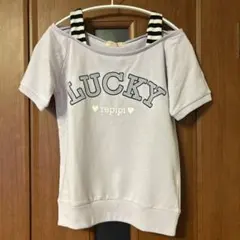 repipi LUCKYプリント Tシャツ S