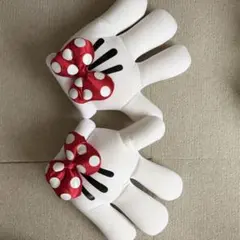 ディズニー　ミニーの手　手袋