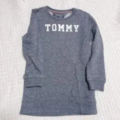 TOMMY グレー 長袖トレーナー