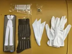 蝶ネクタイ サスペンダー