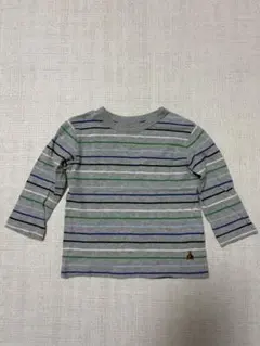 【baby GAP目立った汚れなし】baby GAP長袖シャツ 12-18ヶ月