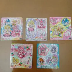プリキュア　シール　5枚セット