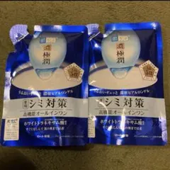 高機能オールインワン　薬用シミ対策　肌ラボ　濃極潤　詰め替え用　2個セットのサムネイル