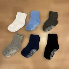 【未使用】ベビー靴下6足セット（10〜16センチ）（バラ売り不可）