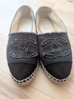◾️美品◾️シャネル デニム エスパドリーユ 35 靴 楽天市場】シャネル CHANEL エスパドリーユ カジュアルシューズ
