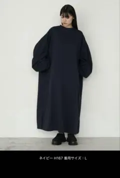 ワンピース 「forksy.」 エブリデイモンスターギャザースリーブポケット