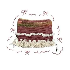 ネコ耳♡手編み♡ニット帽