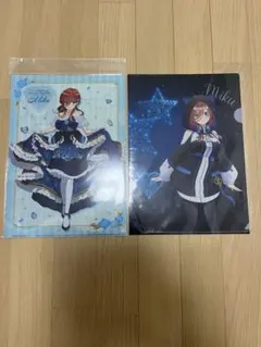 五等分の花嫁　クリアファイル　中野 三玖 カラードレスver. 他２点セット