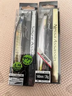 シマノ サイレントアサシン ネッサアサシン 140mm 2本セット
