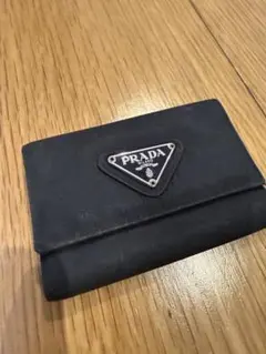 最終値下げ！PRADA ブラック ナイロン キーケース