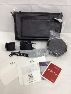 U-2188】COACH ショルダーバッグ CE682 ブラック - メルカリ