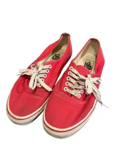VANS スニーカー レッド