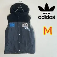 ス*ム様 adidas ブラック キルティングベストOサイズ adidas ブラック キルティングジャケット Oサイズ - メルカリ