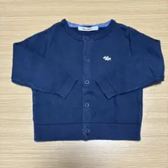 familiar ネイビー カーディガン 90サイズ
