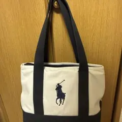 Polo Ralph Lauren トートバッグ ホワイト/ネイビー