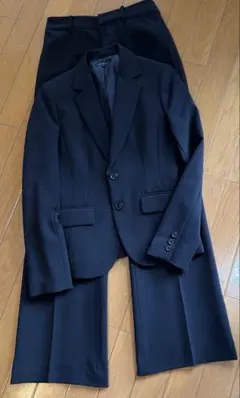 C.D.S BASIC フォーマルブラック黒パンツスーツ サイズ7