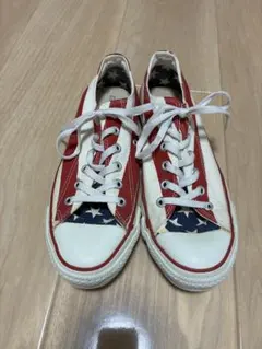 【希少】【USA製】コンバースオール スター　星条旗　26.0cm